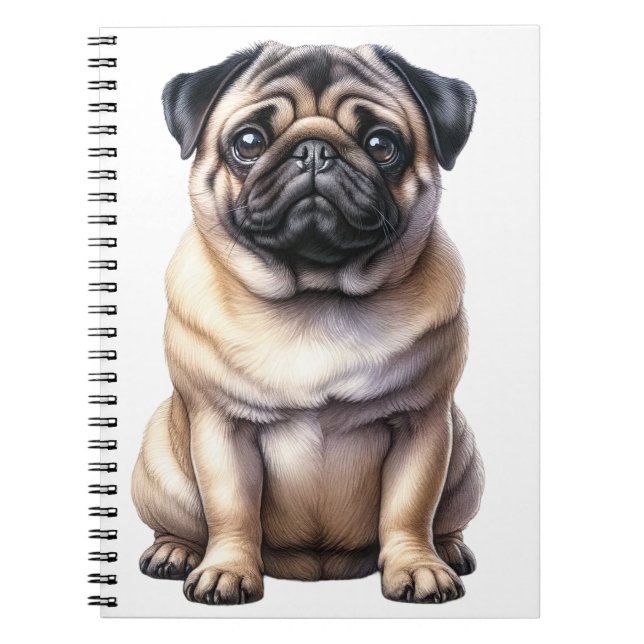 CADERNO ESPIRAL GADO DE ALMA E CACHORRO MARCADO (Frente)