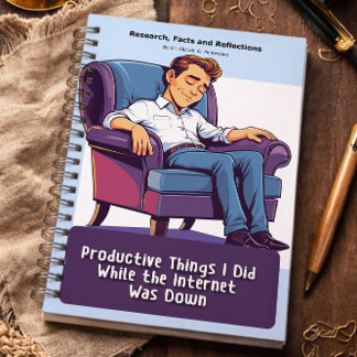 Caderno Espiral Gag gift - Notebook, pretending to be a book