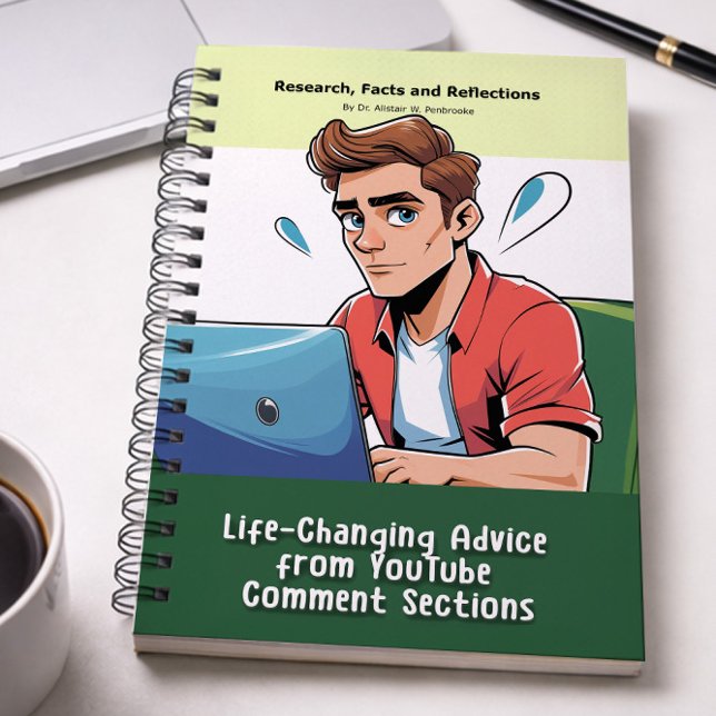 Caderno Espiral Gag gift - Notebook, pretending to be a book  (Criador carregado)