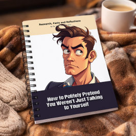 Caderno Espiral Gag gift - Notebook, pretending to be a book 