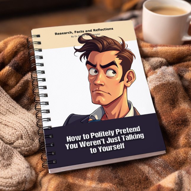 Caderno Espiral Gag gift - Notebook, pretending to be a book  (Criador carregado)