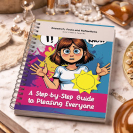 Caderno Espiral Gag gift - Notebook, pretending to be a book 