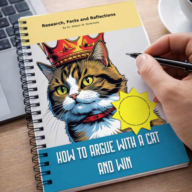 Caderno Espiral Gag gift - Notebook, pretending to be a book  (Criador carregado)