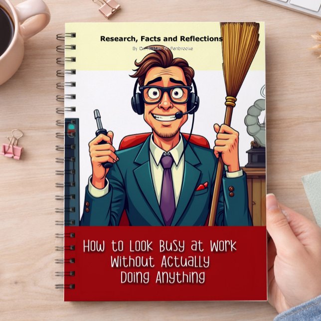 Caderno Espiral Gag gift - Notebook, pretending to be a book  (Criador carregado)