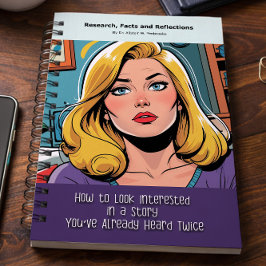 Caderno Espiral Gag gift - Notebook, pretending to be a book 