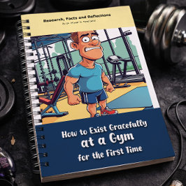 Caderno Espiral Gag gift - Notebook, pretending to be a book 