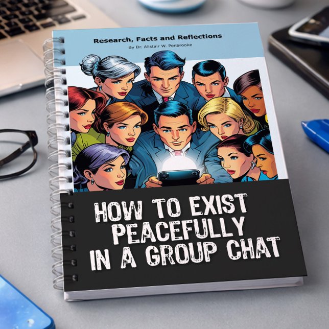 Caderno Espiral Gag gift - Notebook, pretending to be a book  (Criador carregado)