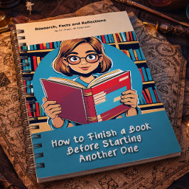 Caderno Espiral Gag gift - Notebook, pretending to be a book 