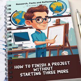 Caderno Espiral Gag gift - Notebook, pretending to be a book 