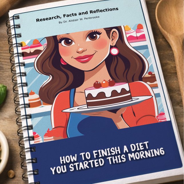 Caderno Espiral Gag gift - Notebook, pretending to be a book  (Criador carregado)