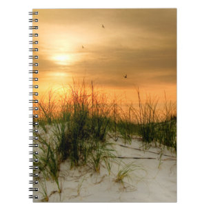 Caderno Espiral Gaivotas ao amanhecer
