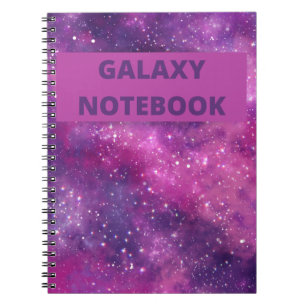 Caderno Espiral Galáxia Alcance as Estrelas 