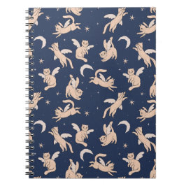 Caderno Espiral Galáxia do Gato Voador