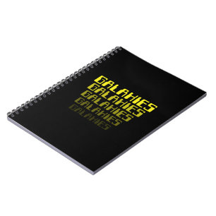 CADERNO ESPIRAL GALÁXIAS GALÁXIAS GALÁXIAS GALÁXIAS GALÁXIAS