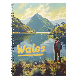 Caderno Espiral Gales Caminhando