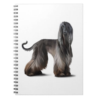 Caderno Espiral Galgo afegão