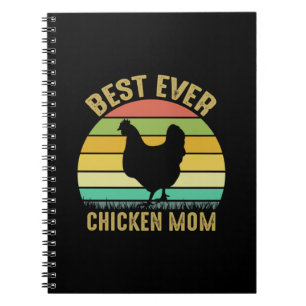 Caderno Espiral Galinha Lover Melhor Mãe De Frango