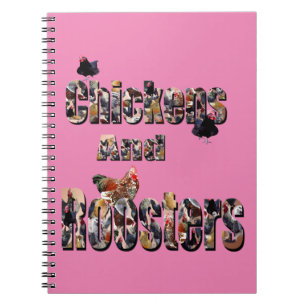 Caderno Espiral Galinhas E Galos, Notebook
