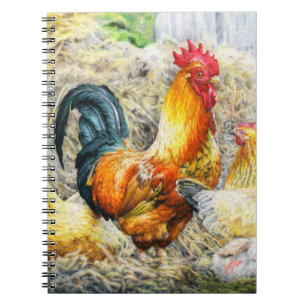 Caderno Espiral Galo Ortoster