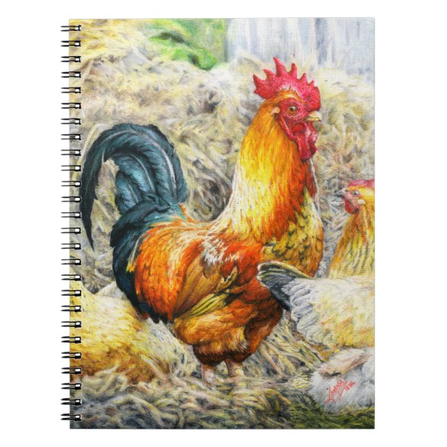Caderno Espiral Galo Ortoster (Frente)