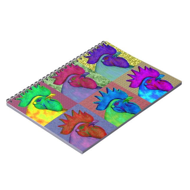 Caderno Espiral Galos idos selvagens! (Left Side)