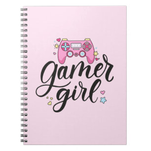 Caderno Espiral Gamer Girl