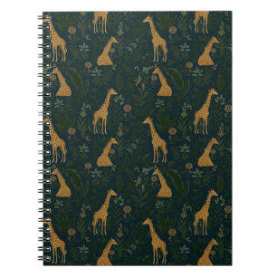 Caderno Espiral Gangout de Girafa Tropical