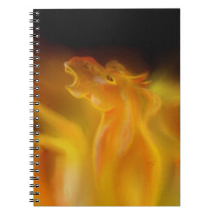 Caderno Espiral Garanhão do fogo