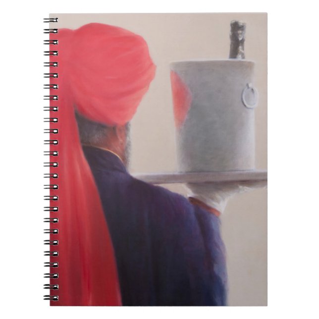 Caderno Espiral Garçom de vinho Jaipur 2012 (Frente)
