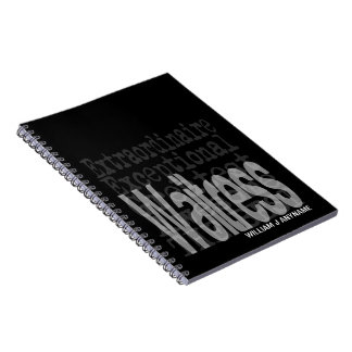 Caderno Espiral Garçonete Extraordinário PERSONALIZADO