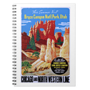 Caderno Espiral Garganta de Bryce