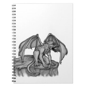 Caderno Espiral Gargoyle de Golem