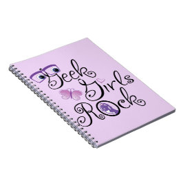 Caderno Espiral Garotas Geek Rock