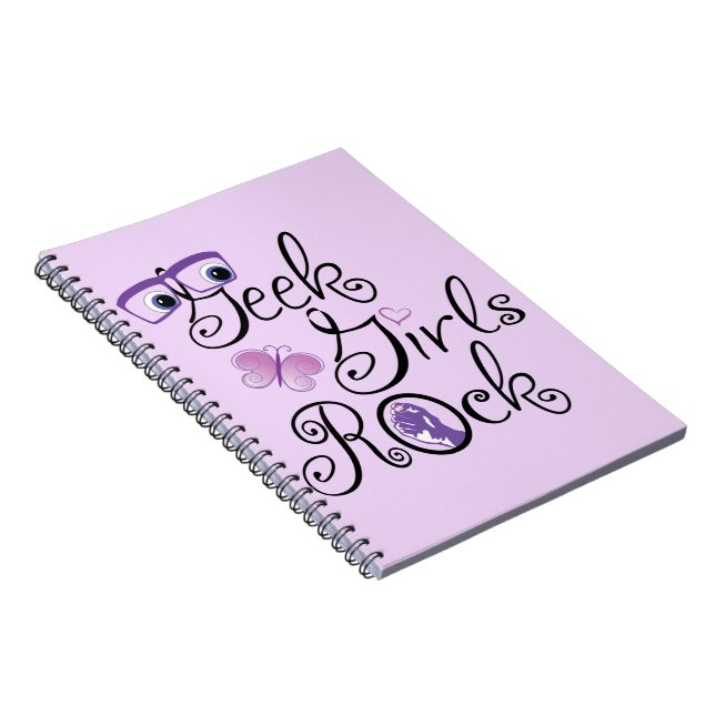 Caderno Espiral Garotas Geek Rock (Lado Direito)