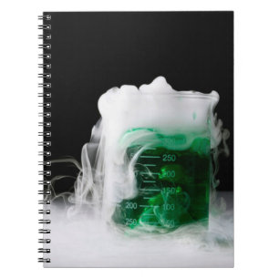 Caderno Espiral Gás de Coletor de Fluido Verde