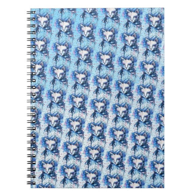 Caderno Espiral Gatinha (Frente)