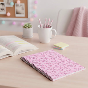Caderno Espiral Gatinha
