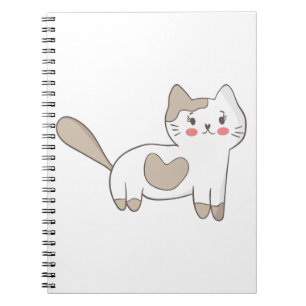 Caderno Espiral Gatinha Bonita