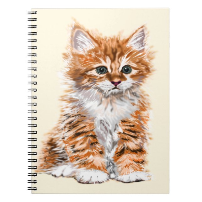 Caderno Espiral Gatinho (Frente)