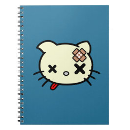 Caderno Espiral Gatinho doente