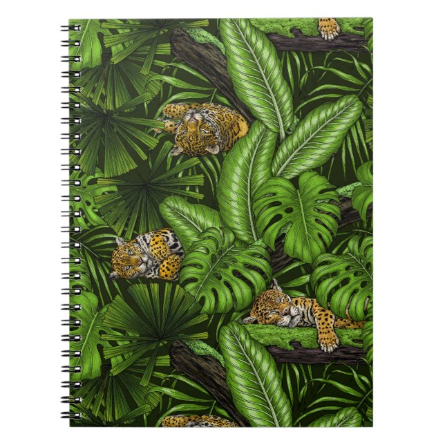 Caderno Espiral Gatinhos da selva (Frente)