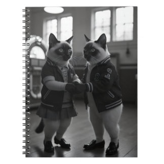 Caderno Espiral Gatinhos de Salto