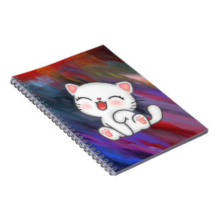Caderno Espiral Gato