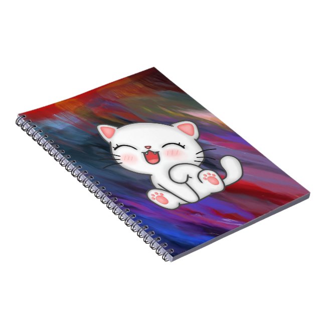 Caderno Espiral Gato (Lado Direito)