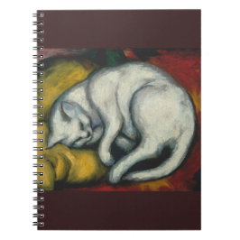 Caderno Espiral Gato Branco, Franz Marc