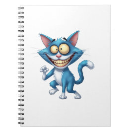 Caderno Espiral Gato de desenho animado