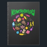 Caderno Espiral Gato de Microbiologia Gato Lover Scientist Cute Ki<br><div class="desc">Engraçado Microbiólogo Science Gift para Gatinho Lover. Gato De Microbiologia,  Gato E Cientista,  Gatinho Bonito.</div>