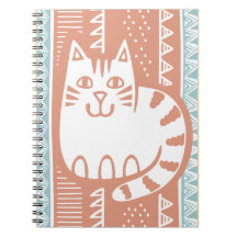 Gato de Notebook Fotográfico Espiral
