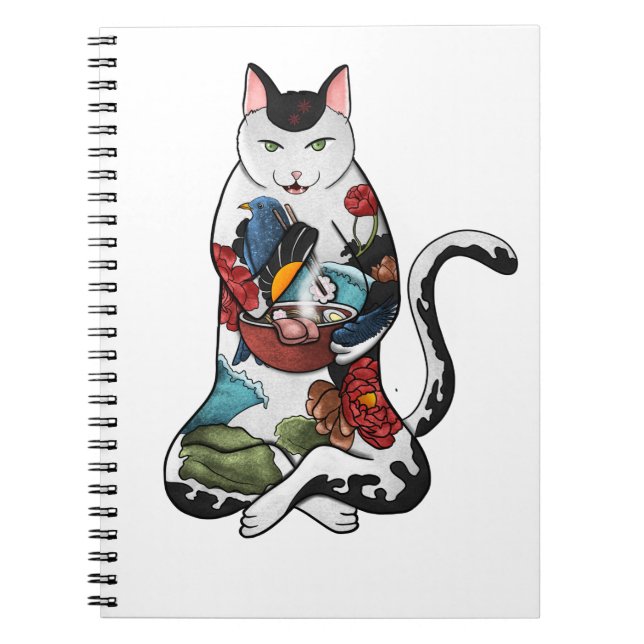 Caderno Espiral gato-do-mato (Frente)
