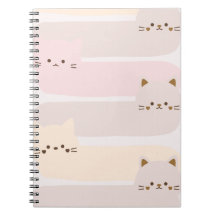 Gato fofo design pastel rosa amarelo marrom